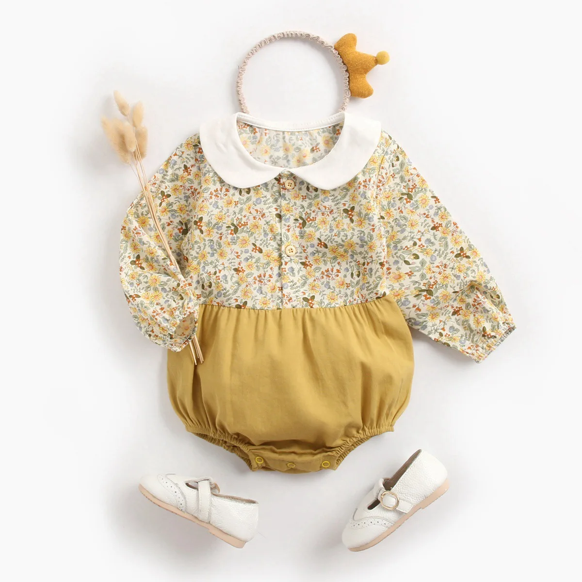 Детский комбинезон одежда для малышей с длинными рукавами девочек|Ромперы| |