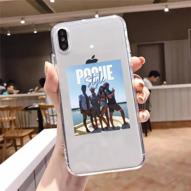 

Outer Banks-Livin' The Pogue Life Phone Case Transparent soft For iphone 5 5s 5c se 6 6s 7 8 11 12 plus mini x xs xr pro max