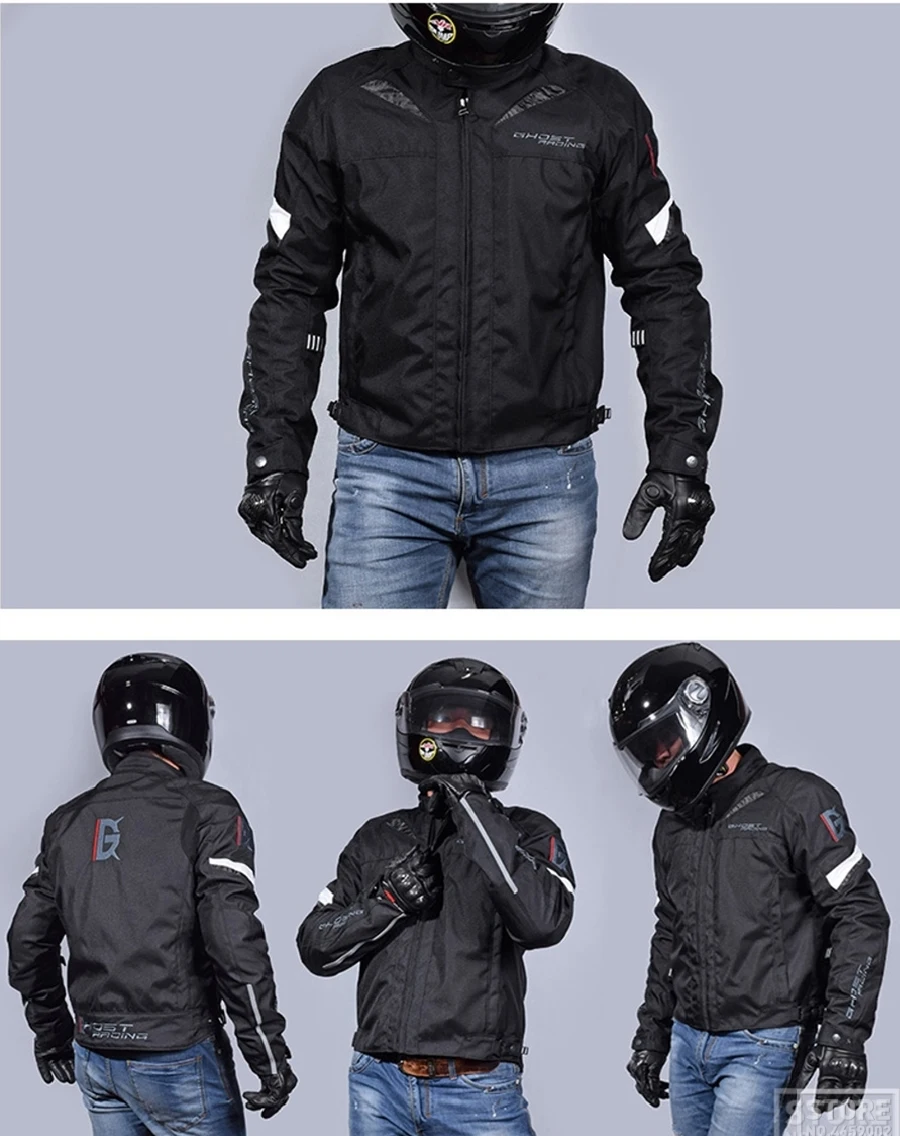 GHOST RACING moto rcycle куртка защитная Экипировка moto rbike мотоциклетная куртка водонепроницаемая ветрозащитная одежда moto rcycle костюмы