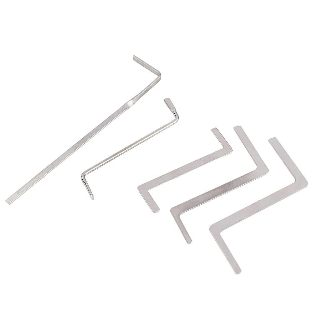 2020 Прозрачная Съемная отмычка набор 5 шт. слесарный гаечных ключей 10 съемников