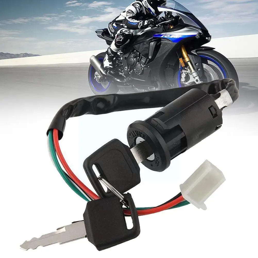 

Универсальный переключатель зажигания для мотоцикла с проводным переключателем аксессуары для начальной двери для внедорожного мотоцикл...
