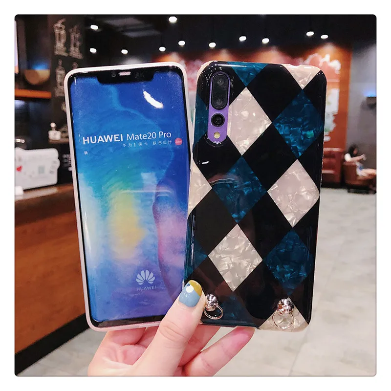 Ромб любовь shell ремень через плечо чехол для телефона для huawei P30 pro P20 P10 плюс mate10 mate20 honor 20 pro 10 9 nova 5 4 3 3i 2s