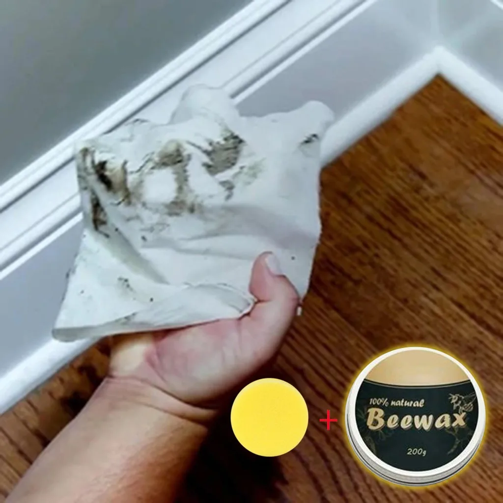 Деревянный приправа Beewax мебель пчелиный воск для ухода за 20/100g приятная