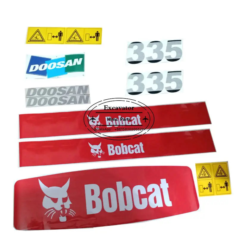 

Excavator Sticker Botcat BOTCAT 331 335 336 Excavator Whole Body Sticker