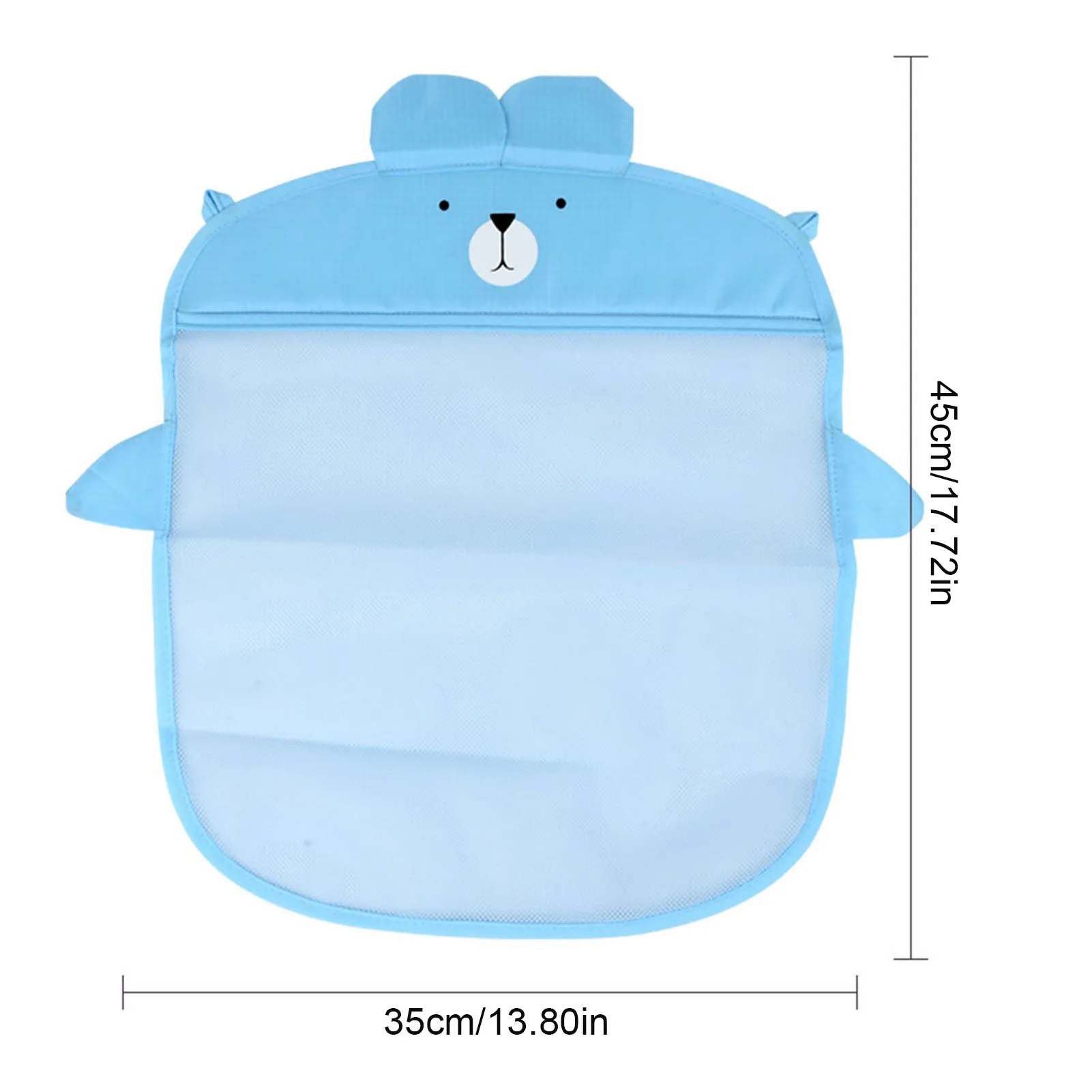 Baby Bath Toys Cute Bear Mesh Net Toy Storage Bag Strong Suction Cups Bath Game Bag Bathroom Organizer Water Toys For Wonderful