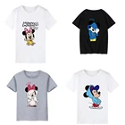 Распродажа, одежда для девочек в стиле Харадзюку с бабочками, цветной летний топ с круглым вырезом и коротким рукавом, модная детская одежда, подарки для детей