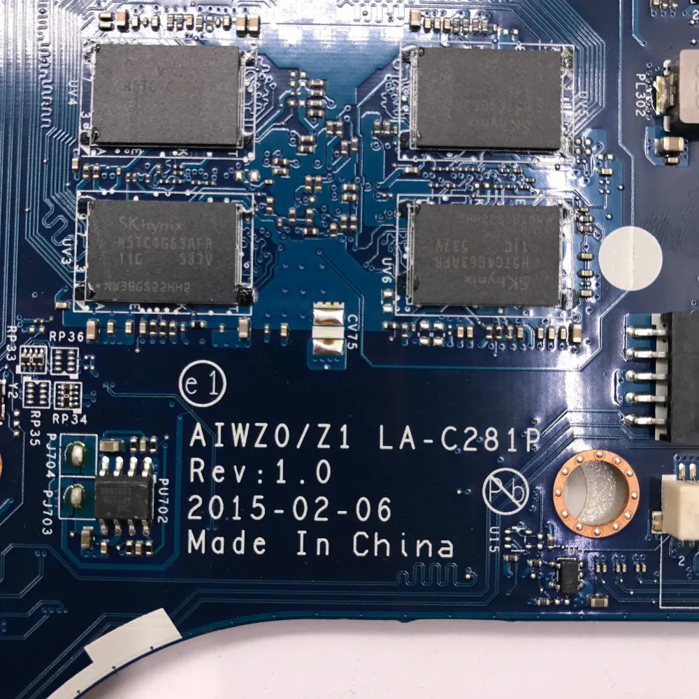 Материнская плата KEFU LA-C281P для ноутбука Lenovo Ideapad Z51-70 оригинальная материнская
