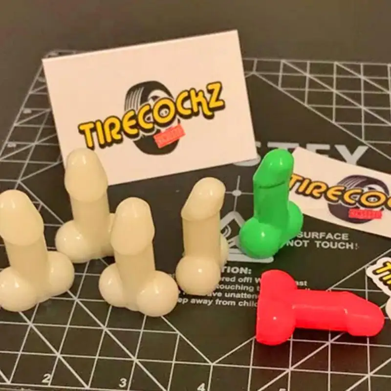 Автомобильная мерная крышка стержня клапана идеальная светящаяся колеса