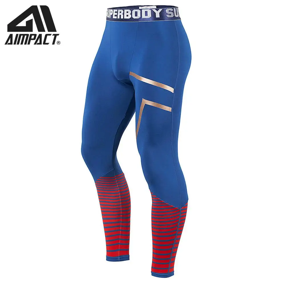 Компрессионные длинные леггинсы мужские спортивные штаны для фитнеса