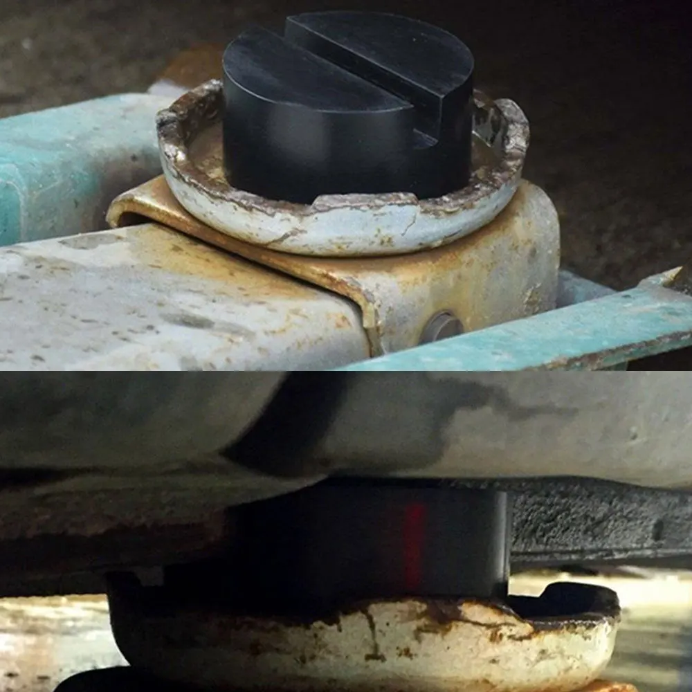 

Car Rubber Disc Pad Car Vehicle Jacks Jack Pad Frame Protector Rail Floor Jack Guard Adapter Tool Jacking Lifting Disk