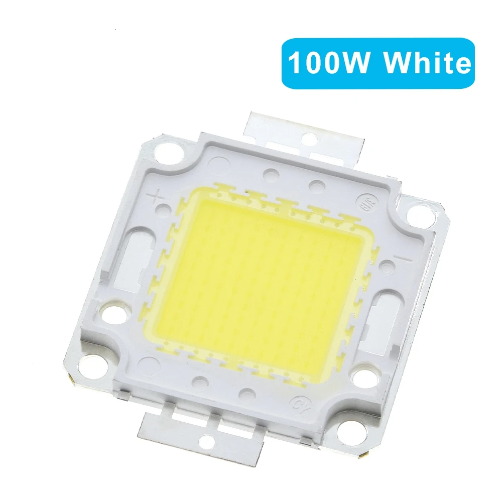 1 шт. чистый белый/теплый белый 100W 24*48 светодиодный чип высокой мощности