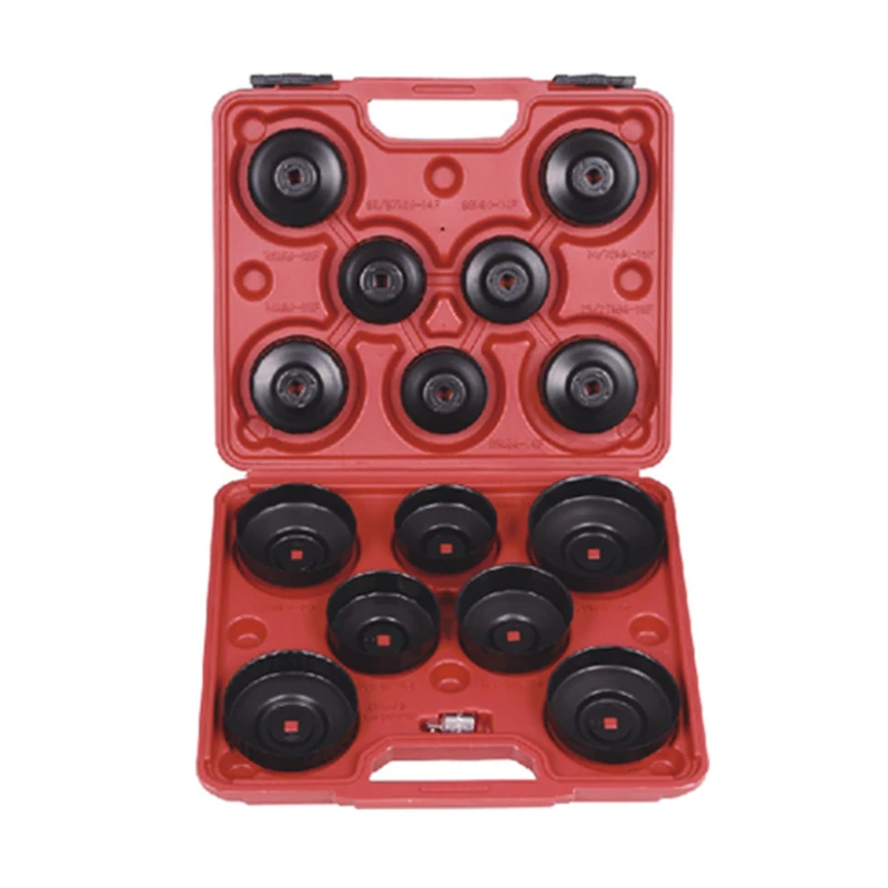 

Machine filter wrench Cap-type oil filter wrench Filter wrench Set of 23 filter wrenches