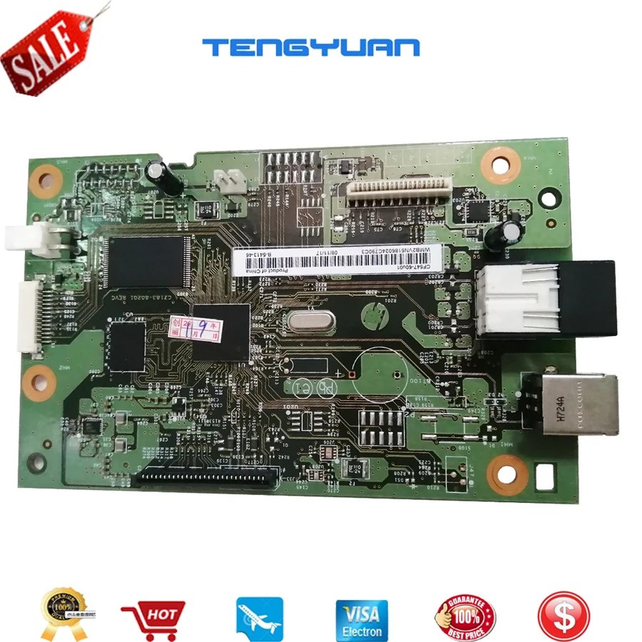 1 шт. х Оригинальная CF547-60001 плата PCA Formatter материнская плата основная плата для hp M176 hp 176N M176N части принтера