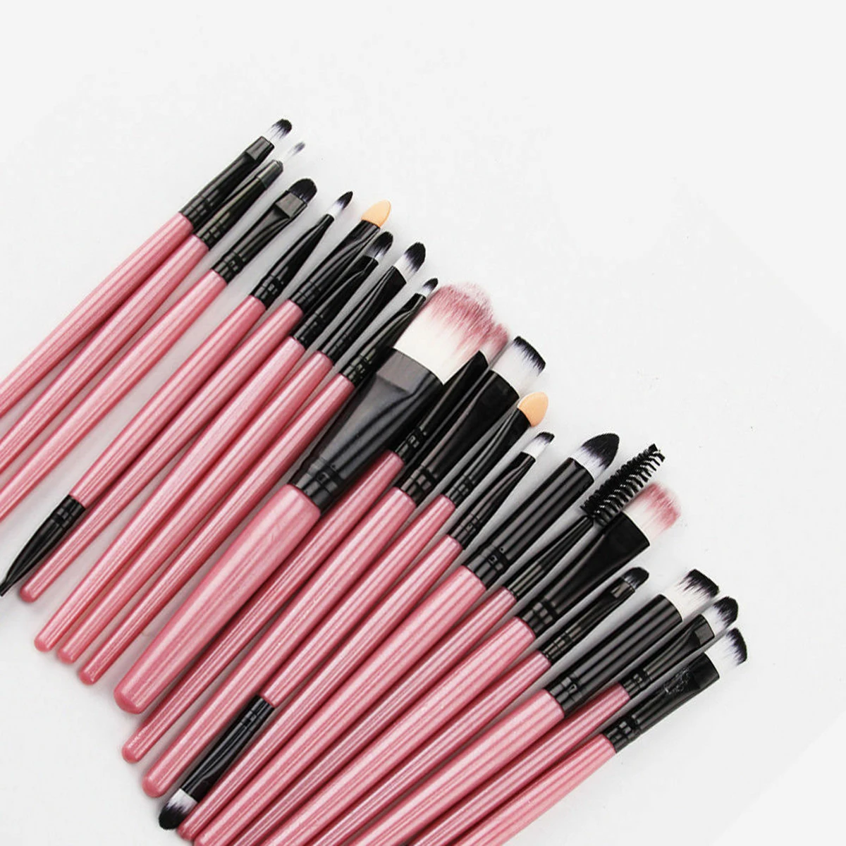 

20Pcs Makeup Brushes Set Professional Plastic Handle Soft Synthetic Hair Powder Foundation Eyeshadow Make Up Brushes Cosmetics