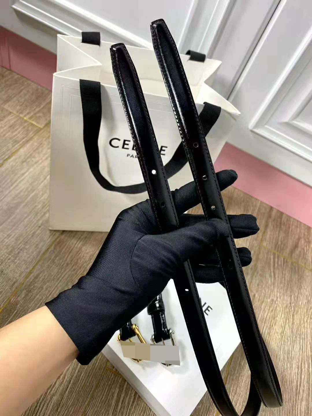 

For Women Belt Luxury Brand Designer Classic Glossy buckle Black brown1:1High Quality Copy Belts Original Packaing