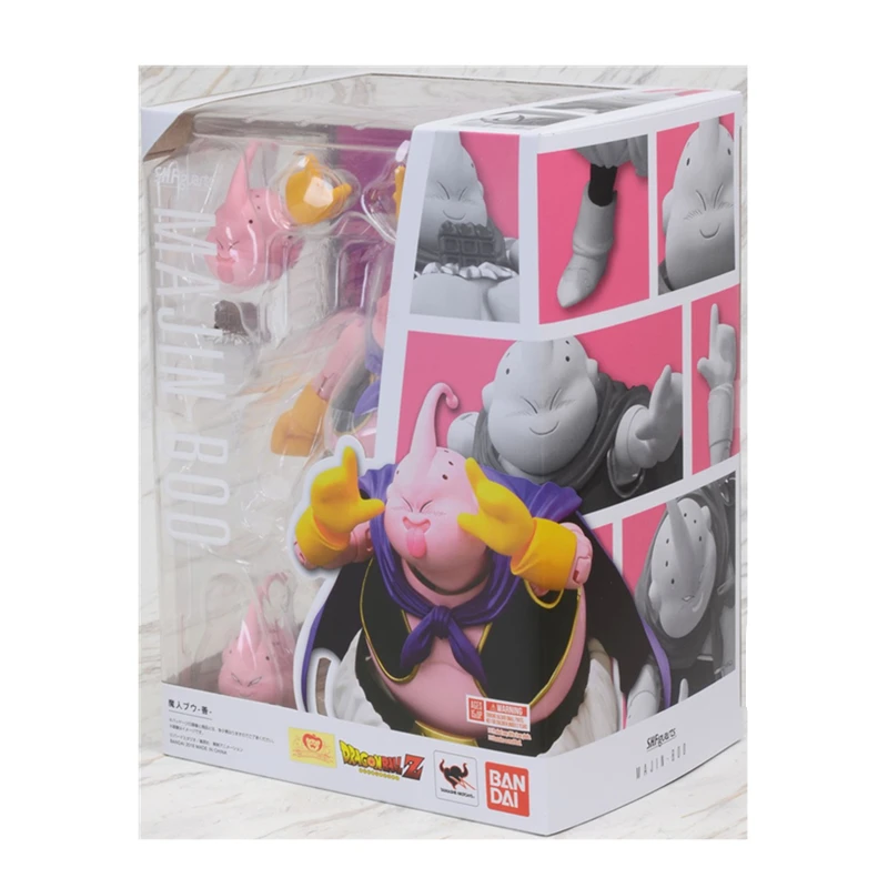

Genuine BANDAI S.H.F Majin Buu (Zen Ver.) Dragon Ball Z Action Figure PVC WORLD FIGURE COLOSSEUM Animation Model Gift Toy
