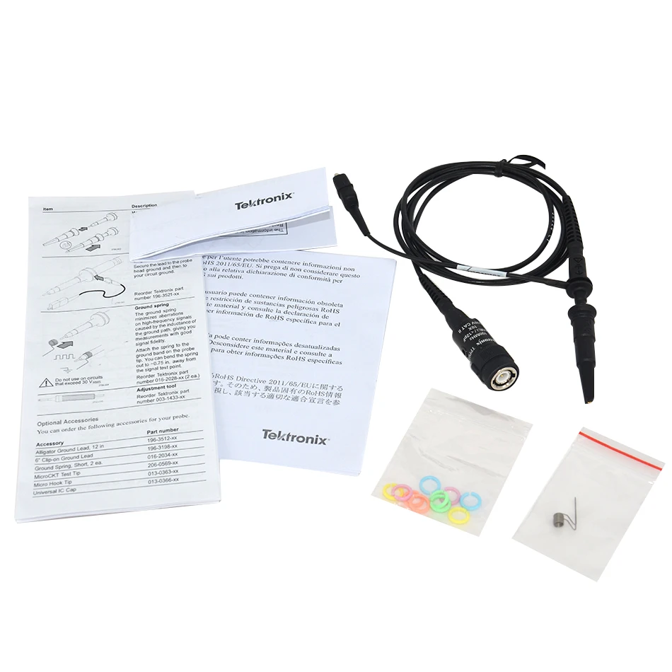 TPP0101 зондовый осциллограф Пассивный зонд 10X затухание Низкочастотный