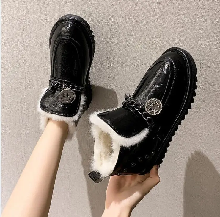 

Women Boots 2020 New Winter Ankle Boots for Women Keep Warm Snow Boot Ladies Lace-up Comfortable Waterproof Botas Mujer