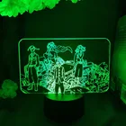 Токийский призрак, светодиодсветодиодный аниме лампа, фигурки Baji Keisuke Kazutora Hanemiya Takashi Mitsuya манга, коллекция поклонников, подарок на день рождения