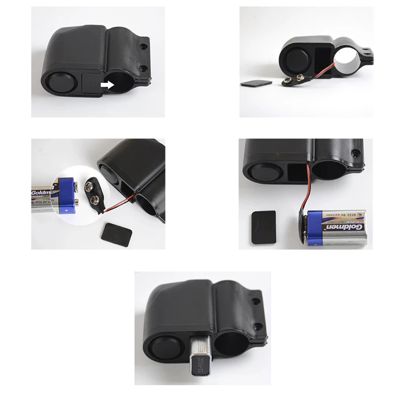 

Anti-theft Bike Lock Cycling Security Lock Wireless Remote Control Vibration Alarm 110db Bicycle Alarm Bicycle Lock