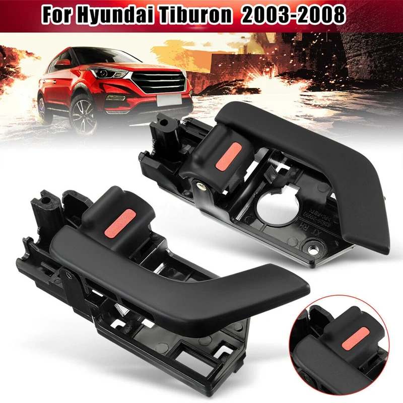 HLZS-1 Пара Передняя внутренняя дверная ручка для hyundai Tiburon 2003-2008