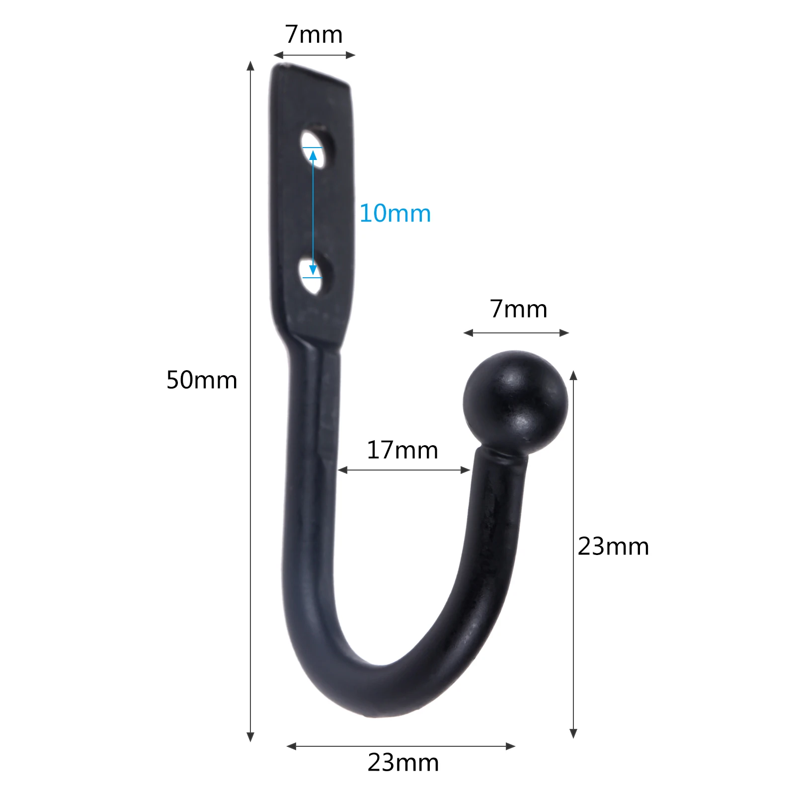 5 шт. Винтаж бронзовые Крючки Стены Двери Ванной Вешалка-крючок для пальто Кухня