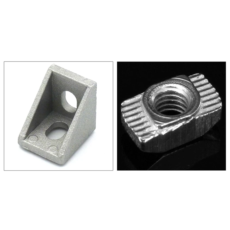 100 шт. M5 гайка молотка из углеродистой стали алюминиевый соединитель Т образный