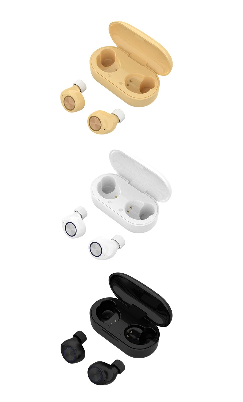 TWS беспроводные наушники, Bluetooth наушники 5,0, сенсорное управление, наушники с микрофонами, гарнитура, шумоподавление, Hi-Fi стерео TW60