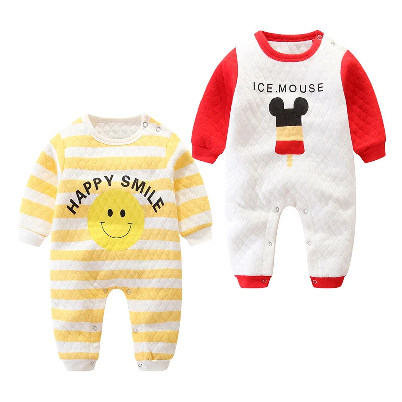 2019 милые ползунки для малыша хлопковый комбинезон детская одежда мальчиков и