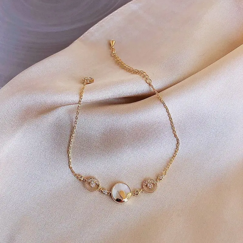 

925 Sterling Silver Dating Bracelet for Women Trendy Elegant Eight Star Design Crystal Jewelry Party Accessories Gift