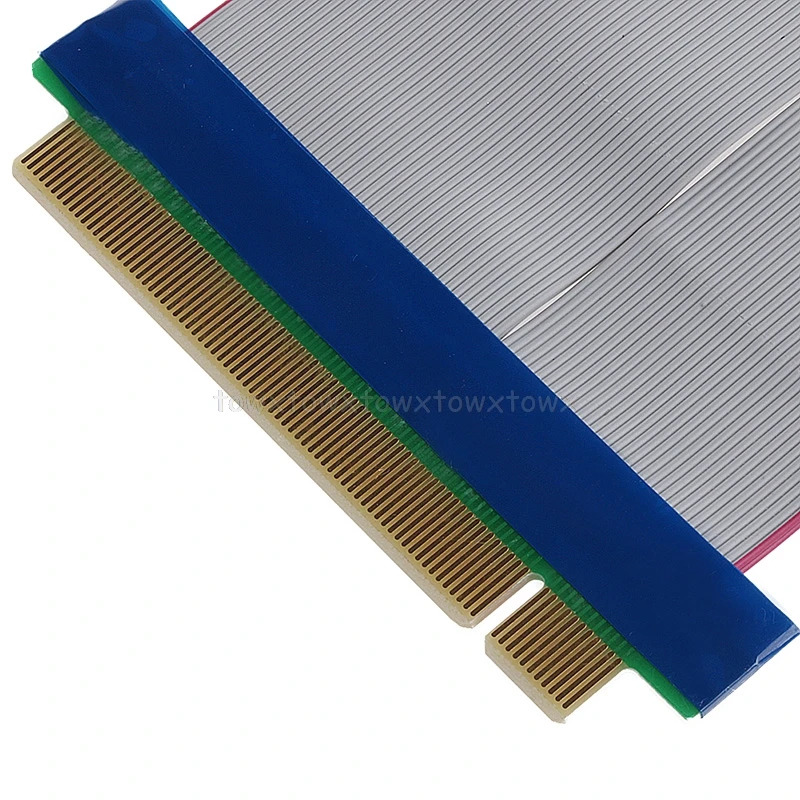 

New Riser Extender PCI-E 16X to 16X Riser Extender Card Adapter PCIe 16X PCI Express Flexible Cable -R179 Jy23 19 Droship