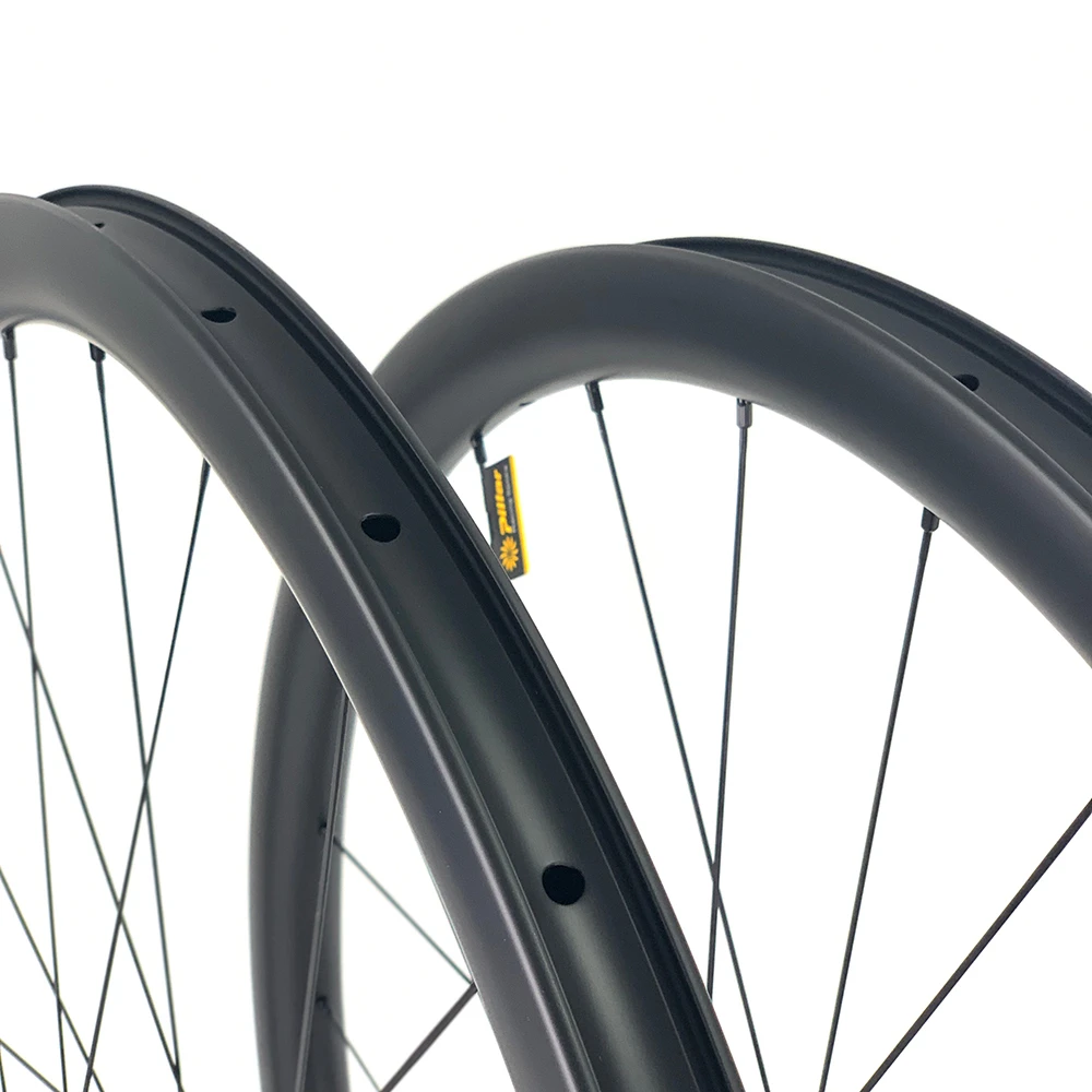 ELITEWHEELS дорожный дисковый тормоз углеродная колесная Установка 25 мм ширина 38