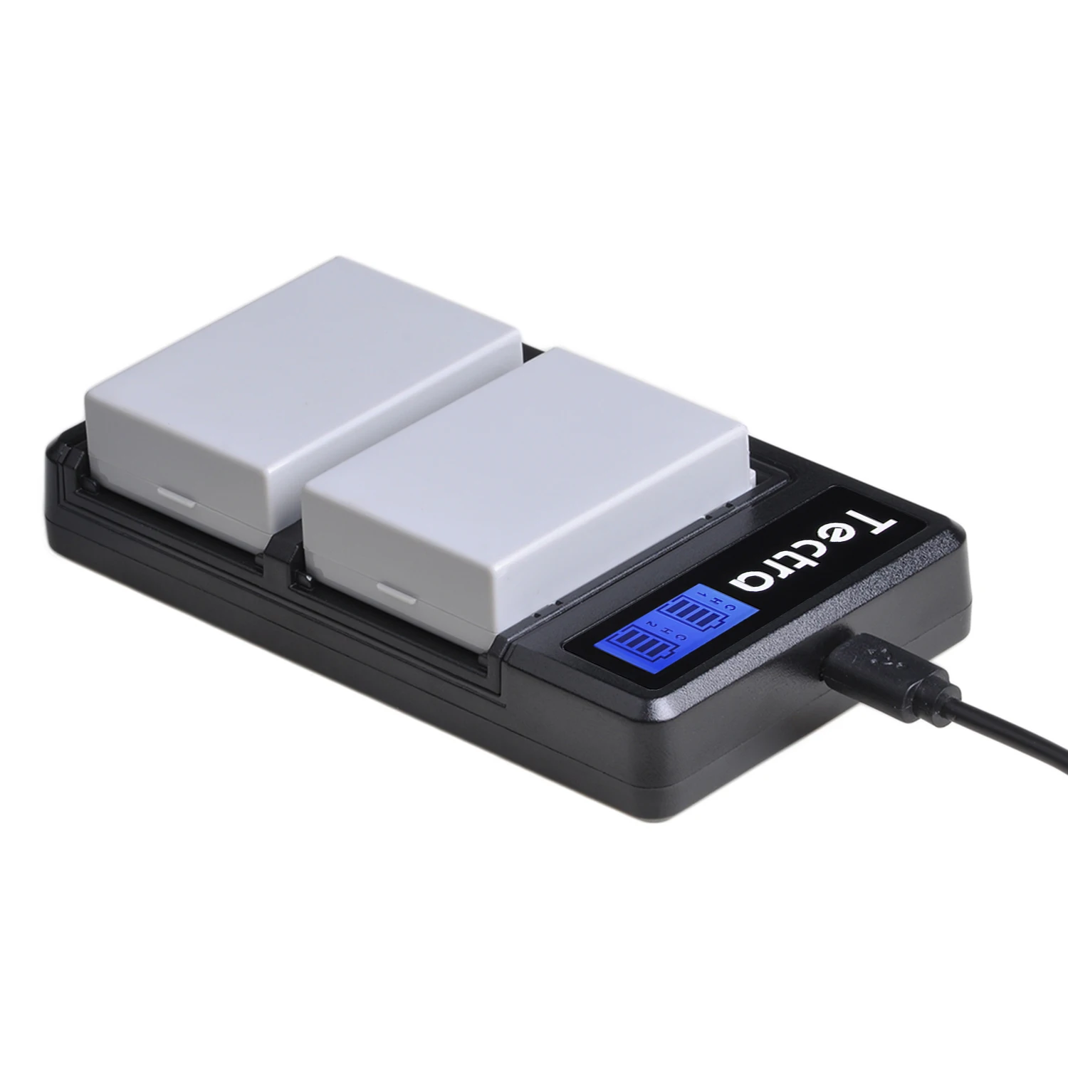 Аккумулятор и зарядное устройство Tectra 2 шт двойное для Canon 550D 600d 650d 700D X4 X5 X6i X7i T2i T3i