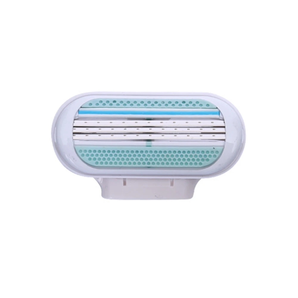 

Woman Razor Blade Shaving Female Sharpener 3 Layer Top Quality Razor Blades Head Suitable for Hair Removal