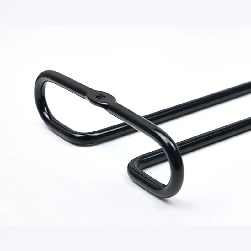 

Single Row Suspension Hanging Wine Glass Holder Inverted Shelf Under Mounted on Cabinet Glass Storage Metal Hanger