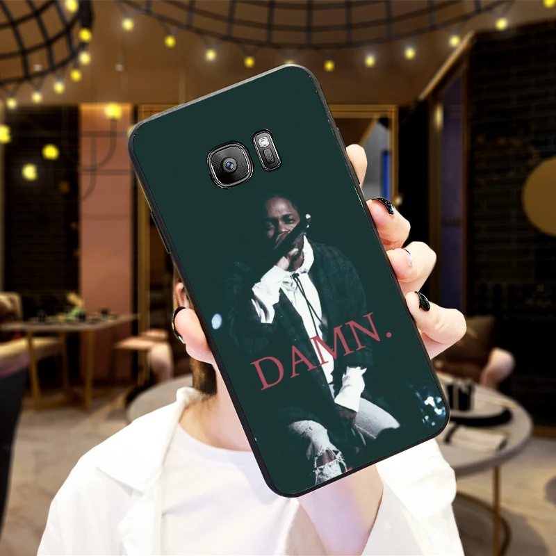 Mobile Phone Cases for Samsung M10 M20 M30 S6 S7 Edge S10 S9 S8 PLUS Soft Silicone Cover Kendrick Lamar | Мобильные телефоны и