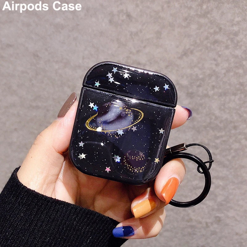 Для Airpods чехол силиконовый Звездная игра Sky Drop клей Обложка для Apple s милые
