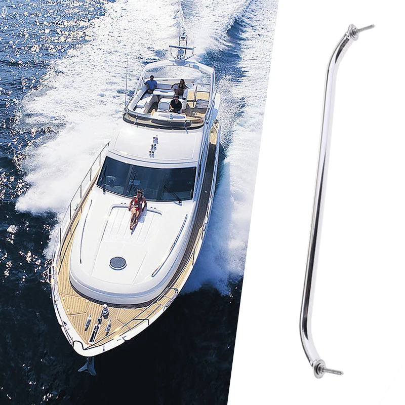 1 шт. полированный поручень для лодки из нержавеющей стали морской Люк яхты ручка