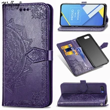 Wallet Case For Oppo Realme C2 Case 6.1 Floral Leather Cover For Oppo Realme C2 Filp Case For Oppo Realme C2 RMX1941 Cover Book