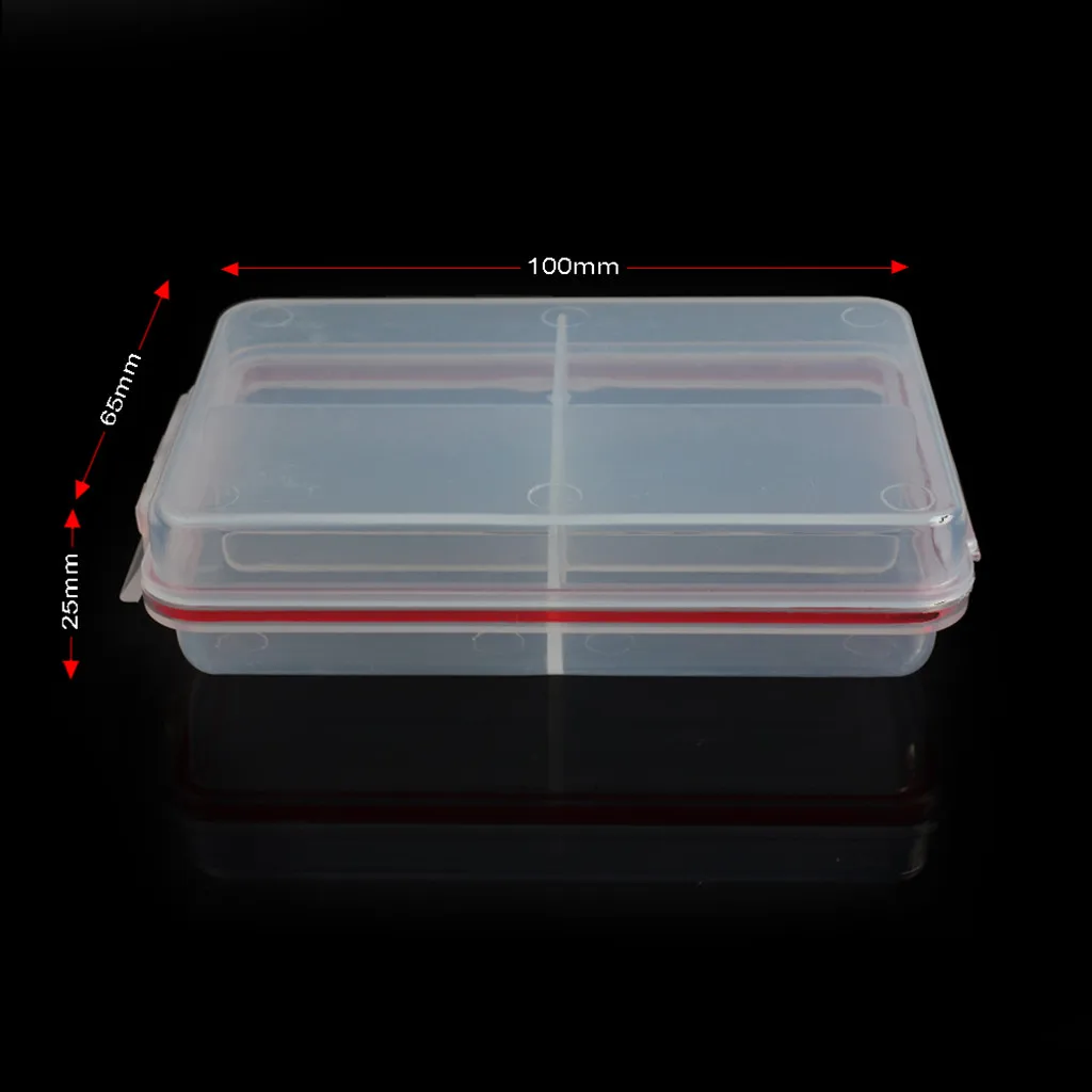 4 Compartments Fishing Tackle Box Accessories Lures Bait Storage Case Shrimp Boxes for Lure Organizer Baits Container | Спорт и