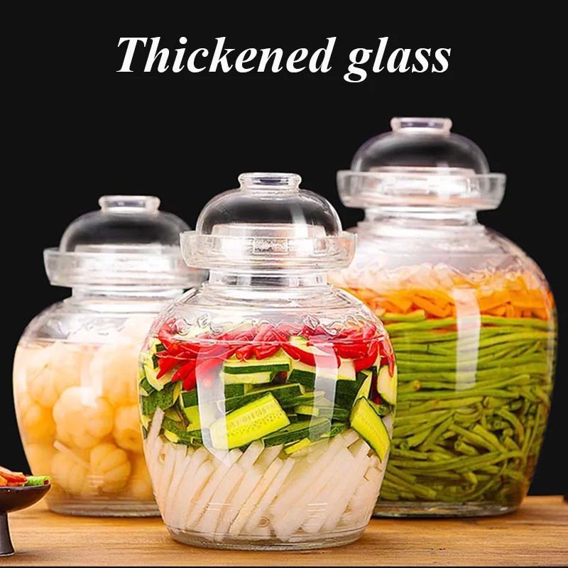 Сычуань Китай (материк) травления солений банку утолщаются прозрачная Стекло