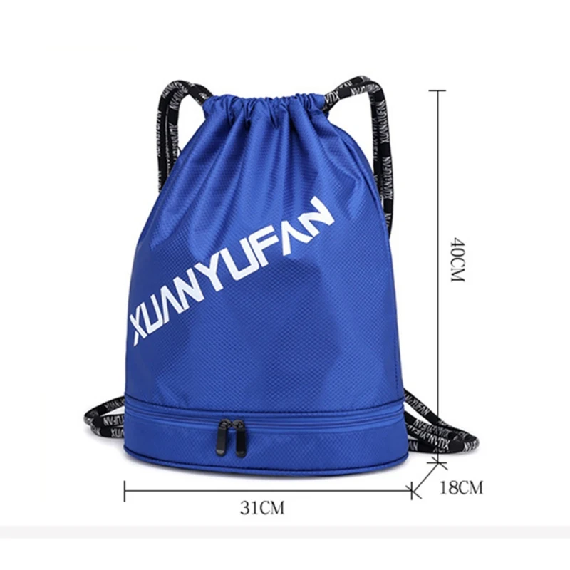 1Pcs Summer Drawstring Backpack Outdoor String Bag Storage Rainproof Pouch For Gym Sport Swim Travel Daypack | Спорт и развлечения