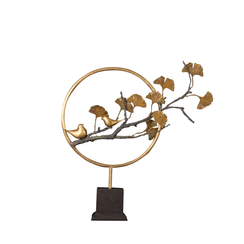 ArtsHom декоративные бронзовые растения художественные цветы с бридом статуэтки