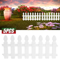 5pcs garden fence garden border decorative fence edging outdoor plant bordering lawn edging fence for yard garden decoration