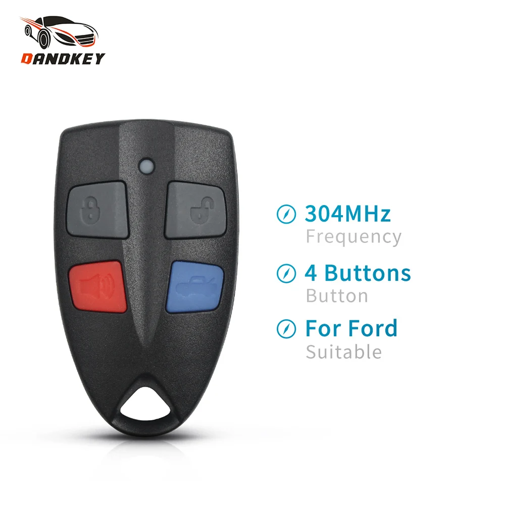 Dandkey 4 кнопки умный дистанционный ключ брелок от машины для Ford Falcon Fairmont AU FPV XR6 XR8