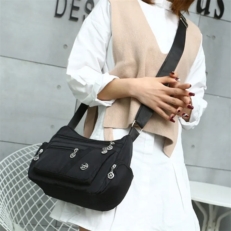 

Women Bag Nylon Waterproof Messenger Bags For Lady Crossbody Shoulder Bag Casual Handbags