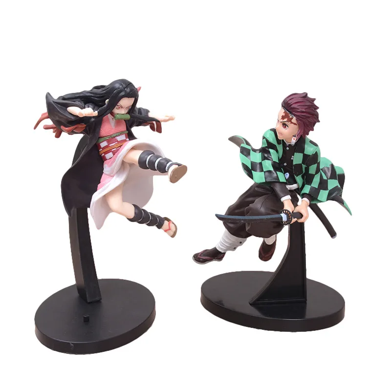 

Vibration Stars Demon Slayer Kamado Tanjirou Nezuko Figurine PVC Collection Model Figure Toy Vibration Stars Demon Slayer Kamad