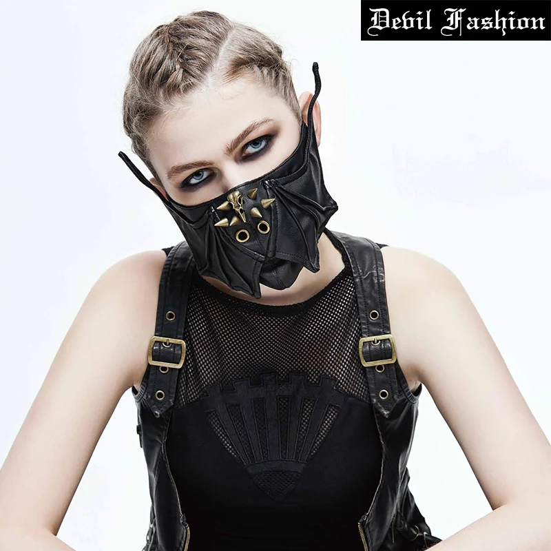 

Device fashion Steampunk visual Harley rivet Batman Dark Department mask mk016
