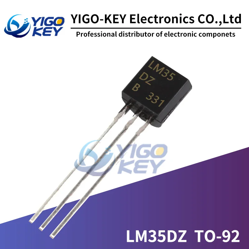 

10 шт. LM35DZ TO92 LM35 TO-92 LM35D Новый и оригинальный