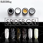 ELECOOL паук линия гель лак для ногтей паук УФ-краска гель гибридные Лаки светящиеся Бриджи гель для ногтей Аксессуары для дизайна ногтей